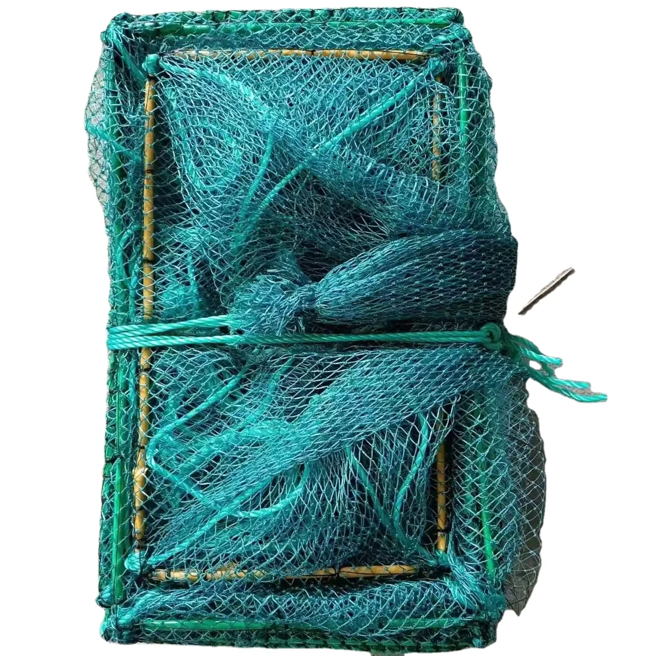 wholesale china factory Dragon Bubu Long Fish Cage 23x37cm Frame With 9.5 Meter Length For Catch Fish Shrimp Eel Trap