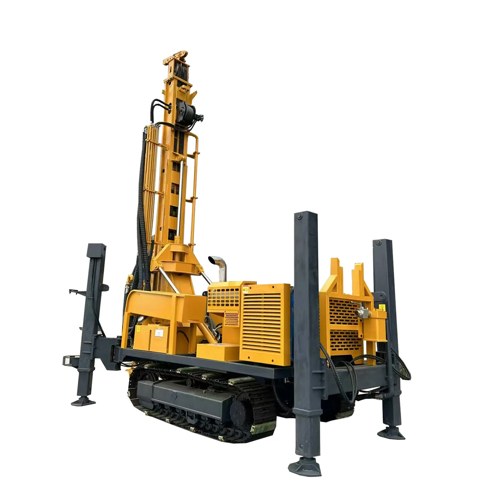 Hydraulic drilling rig high efficiency drilling equipment RC reverse circulation drilling rig