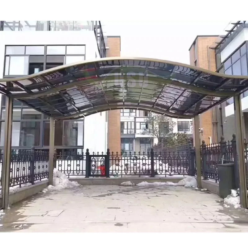  Новый дизайн автомобильная Солнцезащитная беседка алюминиевый поликарбонатный
