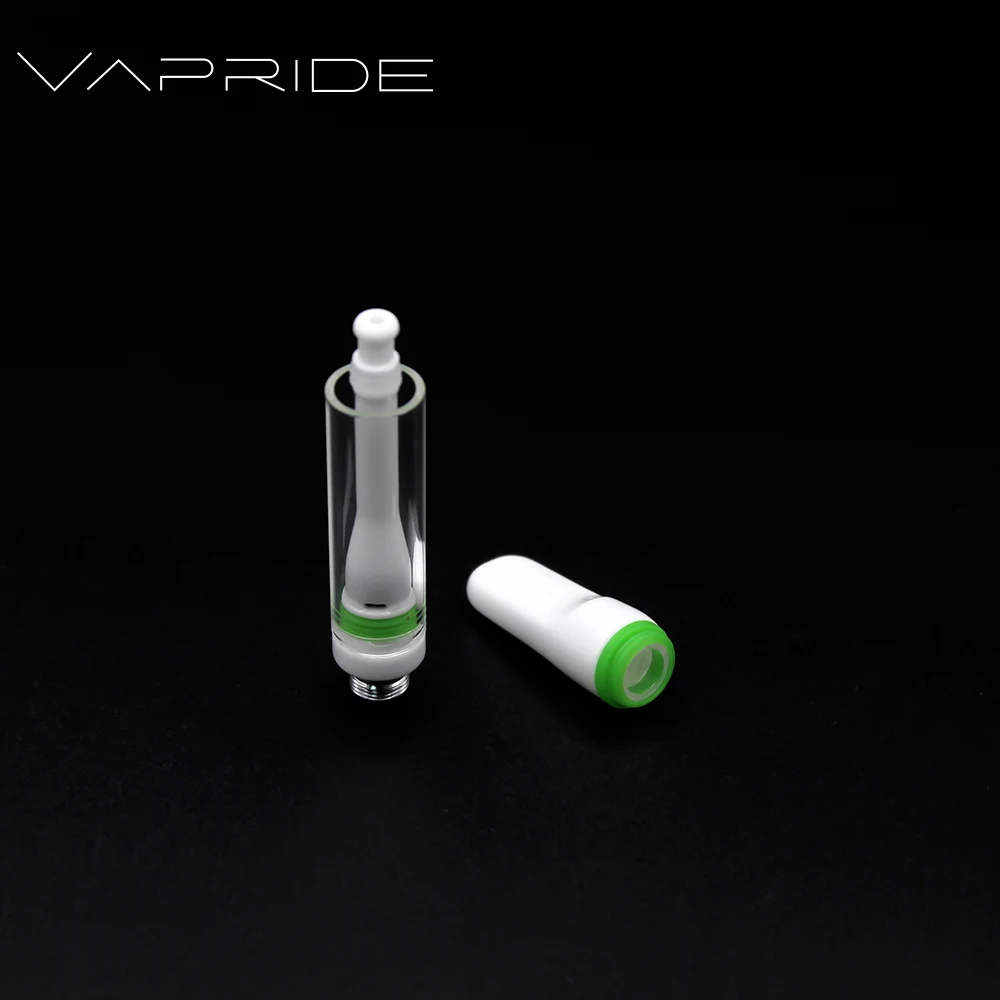 Chinese e cigarette manufacturer 0.5ml 1.0ml Glass Tank Oem Wholesale Ceramic Coil Cartridge vape atomizer