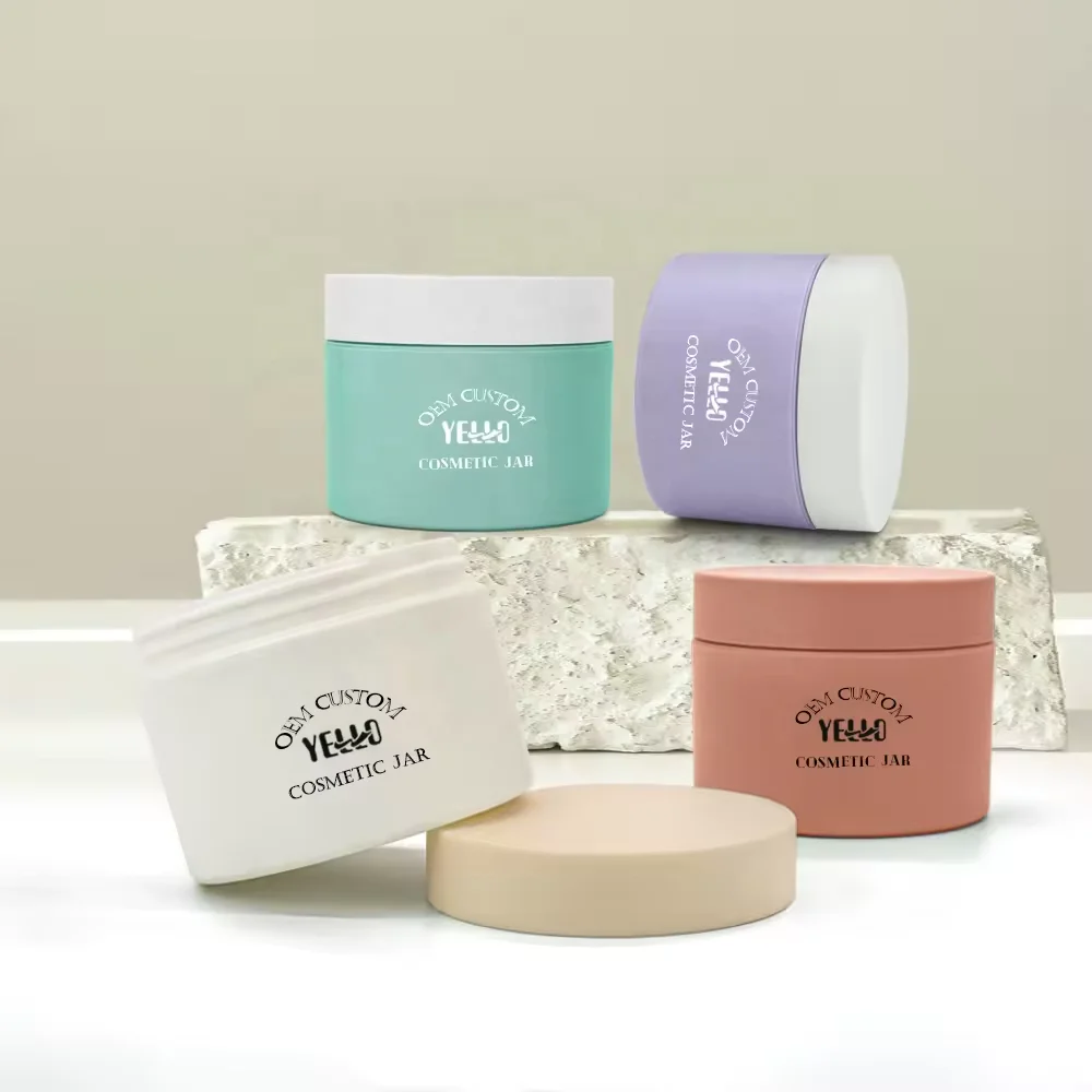 Good Price 250G Custom Size Wholesale Beauty Containers Small Plastic Cosmetic Jar