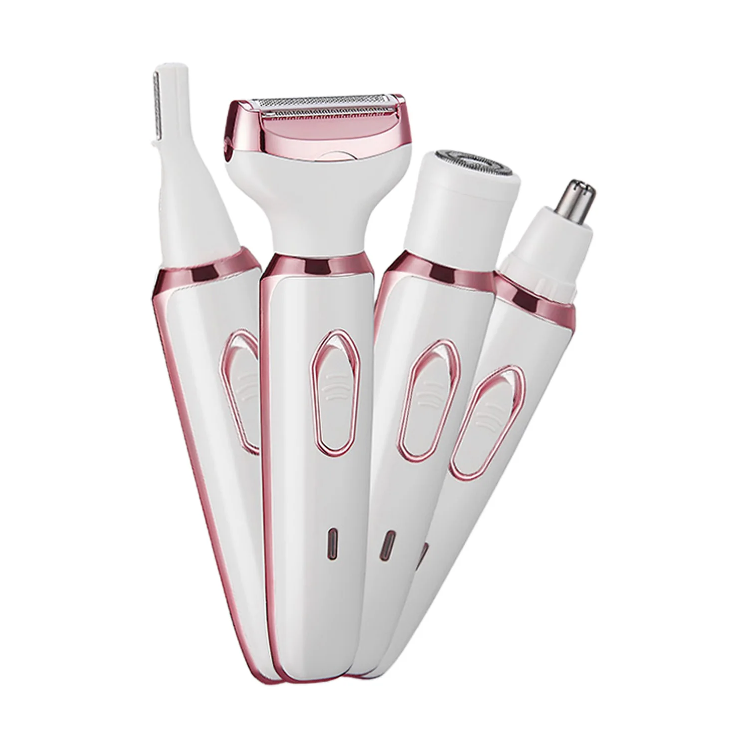 Горячая Распродажа, 4 в 1 Электрический эпилятор для удаления волос, электрическая бритва для женщин, Женская бритва, эпилятор