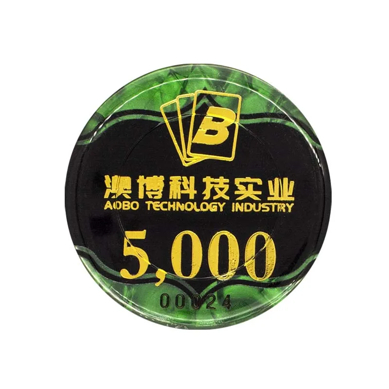 Gambling Game Acrylic can be customized mixed colors casino chips manufacturers Poker Chips