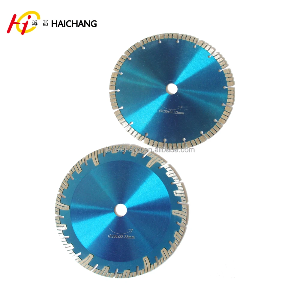 Сделано в Китае магазин лазерной сварной алмазной пилы для гранита асфальт зеленый бетон