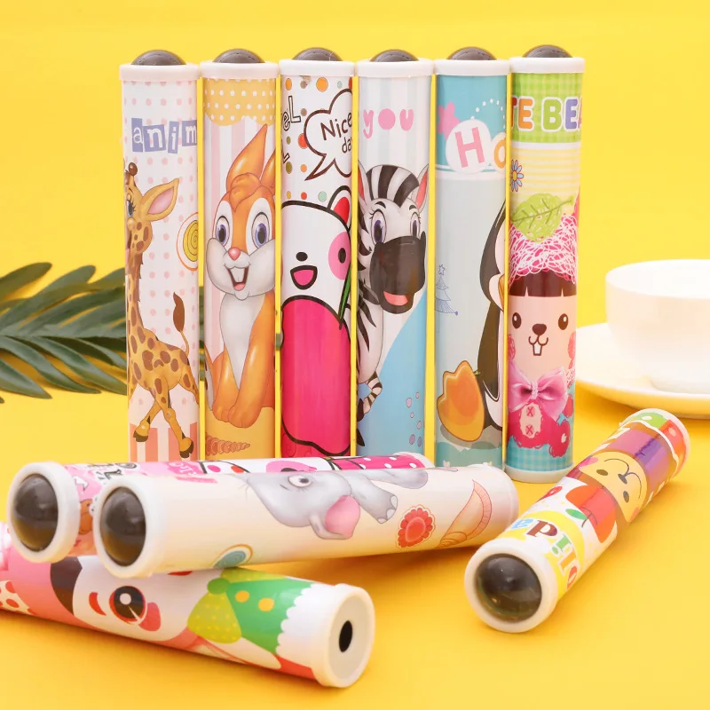 Hot Selling Colorful Rotating Kaleidoscope Kid Pretend to Explore Toys Toddler Toys Magic Kaleidoscop