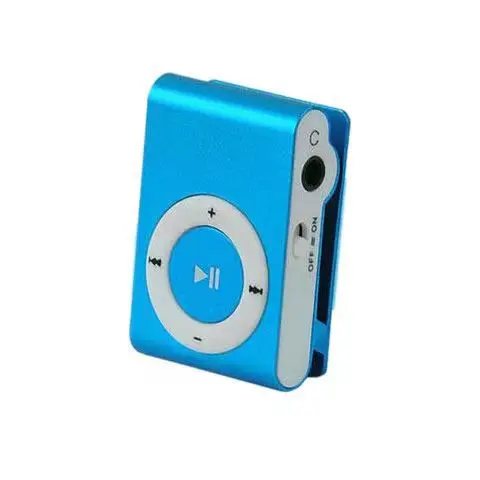 Factory wholesale mini metal MP3 cheap electronic gift extension TF card inserted into MP3 music player with clip function
