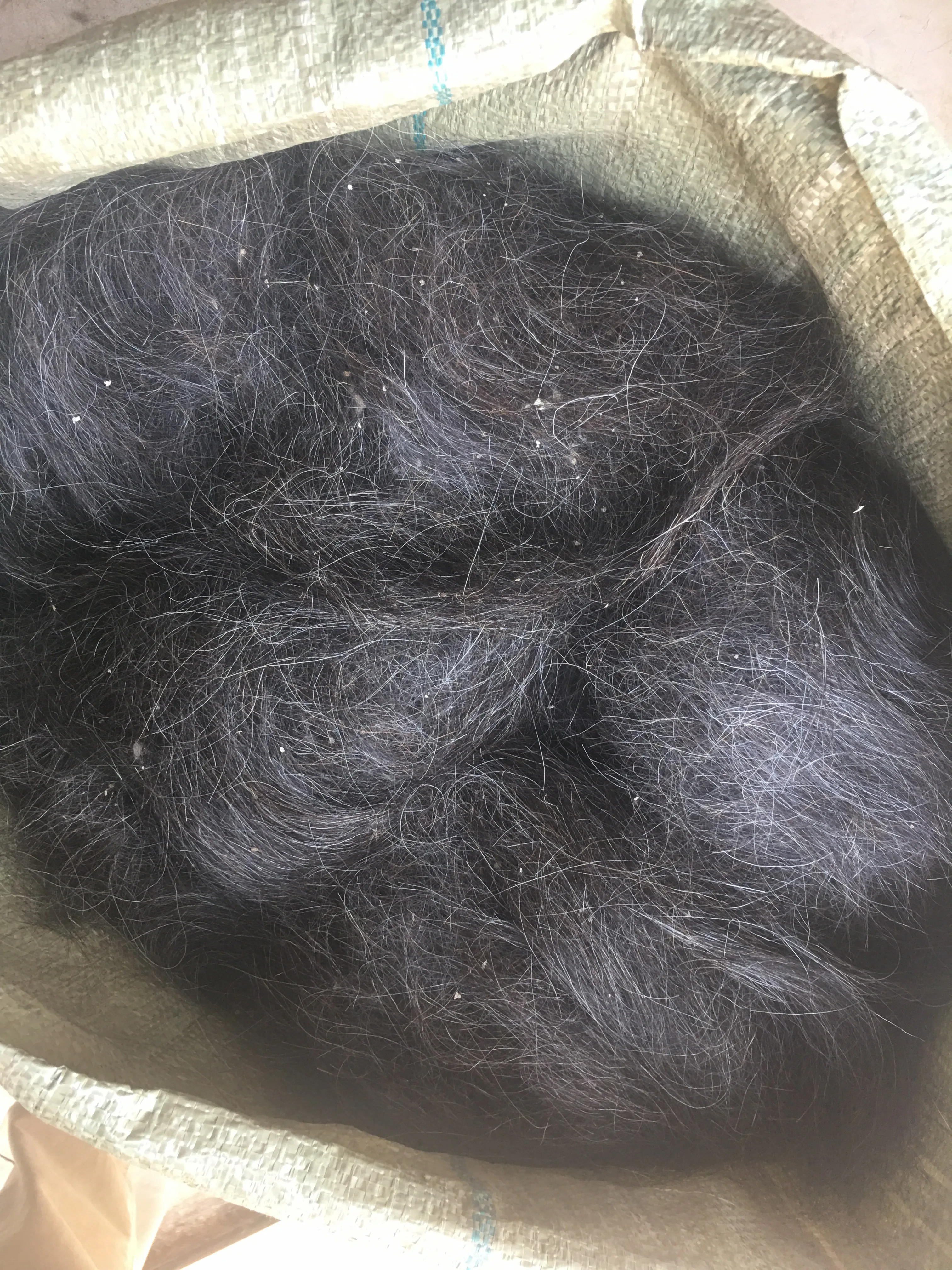 Washed Goat Wool for Insulation Spinning Clothing Lining Wool Felt Coarse Combining-Raw Pattern Sheep Wool