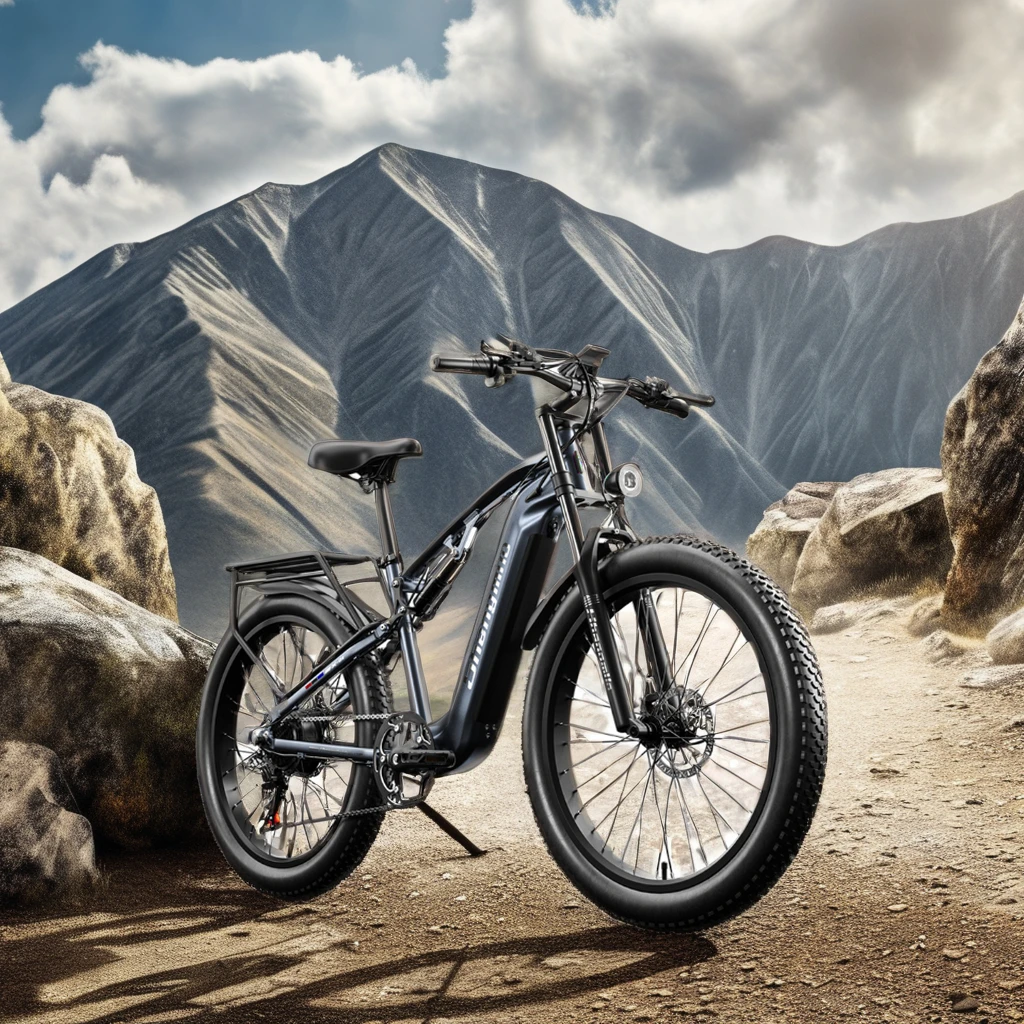 MX05 Aluminum Alloy Electric Bike Lithium Battery Brushless Motor 48V Rear Hub Motor Grey 500W 7 Speed Motorcycle Gear Down Tube