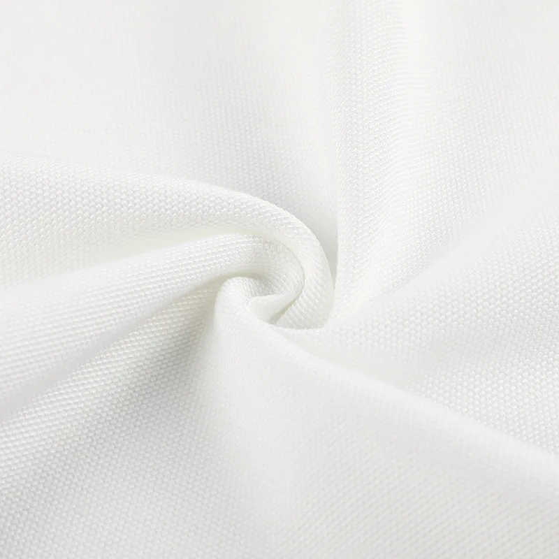 100% Polyester Fabric  Knitted 160cm 225gsm White Oxford Fabric with Waterproof