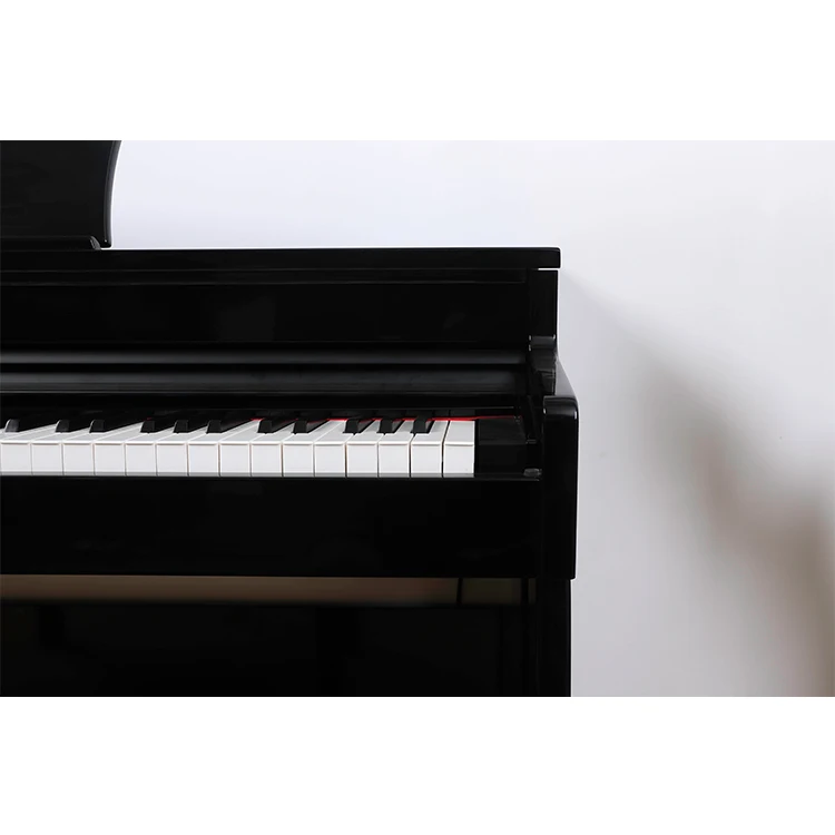 Black Digital Keyboard Bass Piano 88 Keys