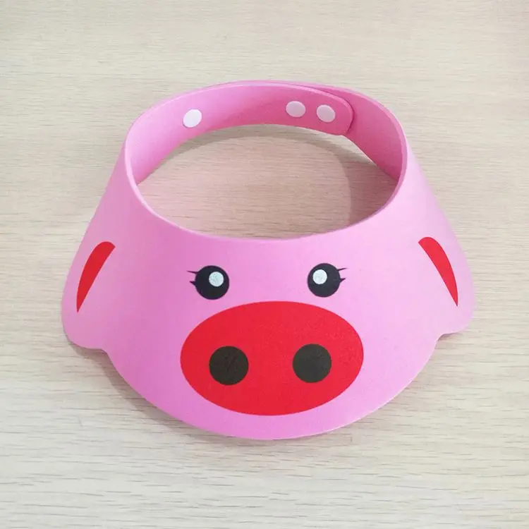 Toddler Kids Wash Hair Shield Direct Visor Caps Shampoo Bathing Shower Cap For Children Baby Care Sweet Lovely Baby Hats