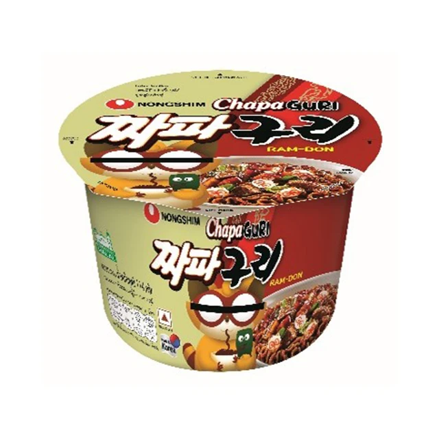 High Quality Cheap Trade Korean High Quality Packaging Food Supply Cooking Ramen Instant Big Cup Noodles 114gm