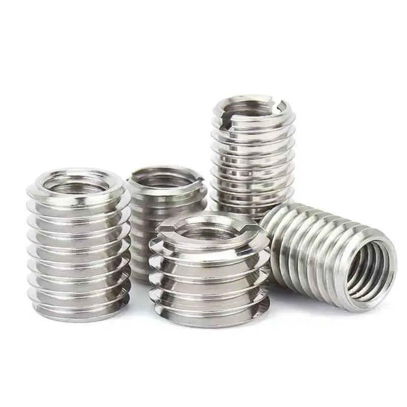 Stainless Steel Custom Products Stainless Steel Threaded Inserts Internal And External Thread Insert Nut