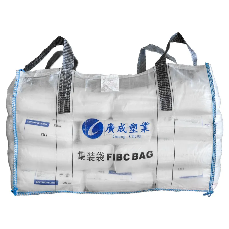 Oversize Blue Woven Jumbo Bag Heavy Duty 1000kg Capacity Breathable Extra Large House Storage for Moving