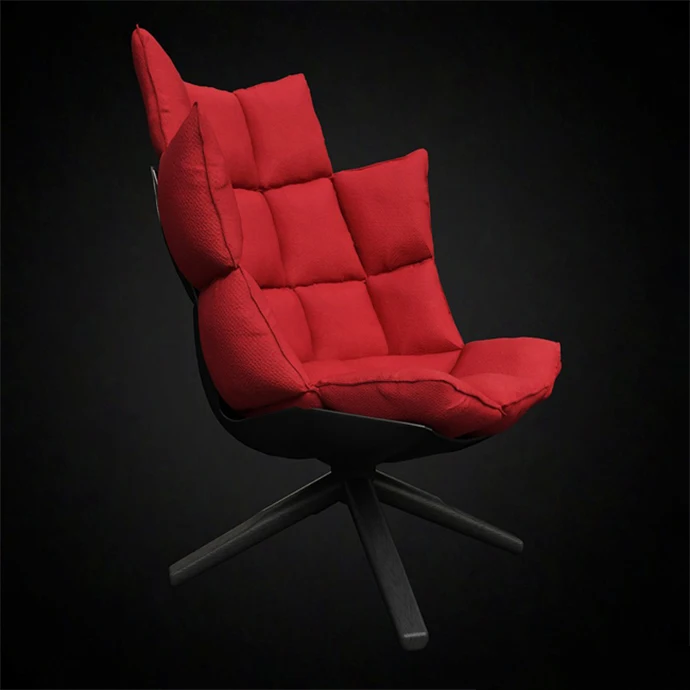 High back Husk chair fiberglass shell chair