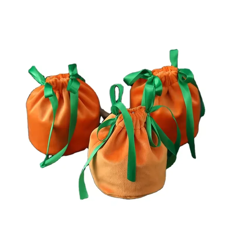 Pumpkin Halloween Trick Or Treat Bag Festival Halloween Sublimation Bag Ghost Halloween Candy Bag
