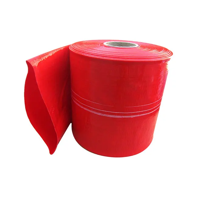 Manufacturer Supplier PVC Flexible Discharge Layflat Hose Agriculture Irrigation Pipe