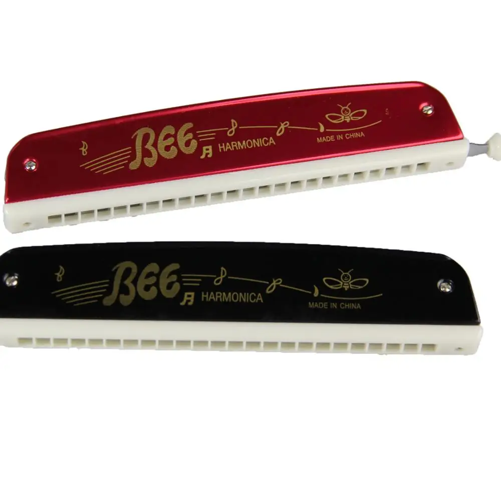 
DF1015 Bee brand harmonica 24holes c tune tower chromatic harmonica 