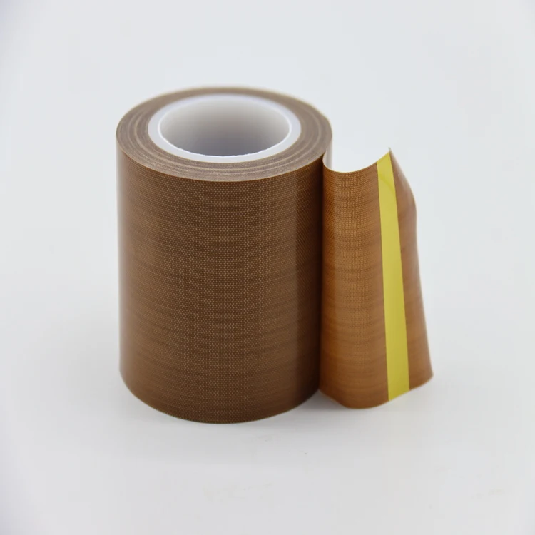Easy to Clean Heat Resistance Fabric Tape Fireproof fiberglass ptfe tape pehd with Silicone Adhesive