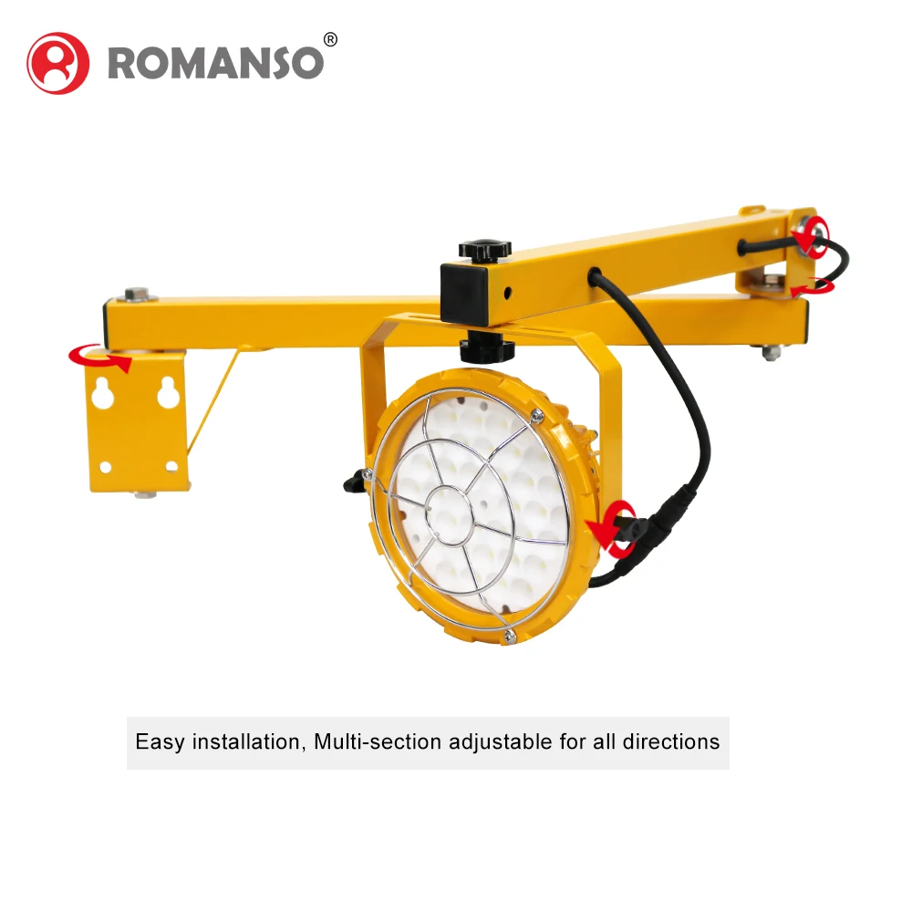 
New Industrial Lighting Heavy Duty Led Dock Loading Lights 20W 30W 50W 60W Led Dock Lights For Warehouses Docks 