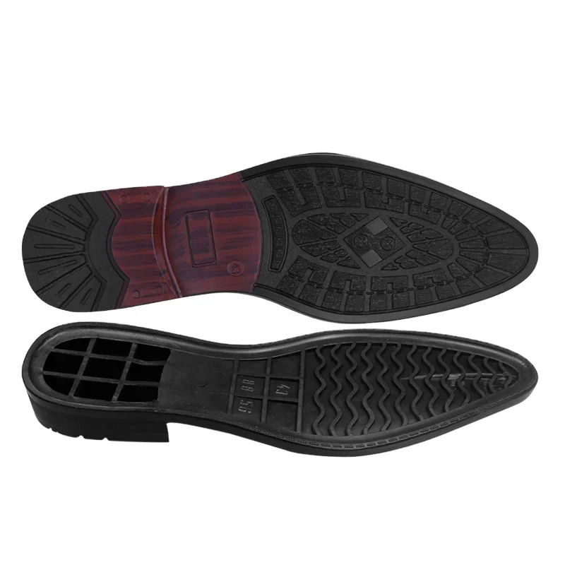 High Quality Men PVC Dress Shoe Soles Recoverable Material Formal Shoes Outsole For Sale