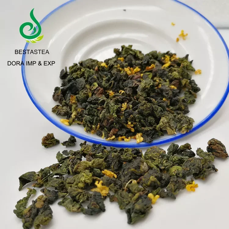 Заводская поставка чай с ароматом османтуса улун Guihua Wulong Fujian Oolong