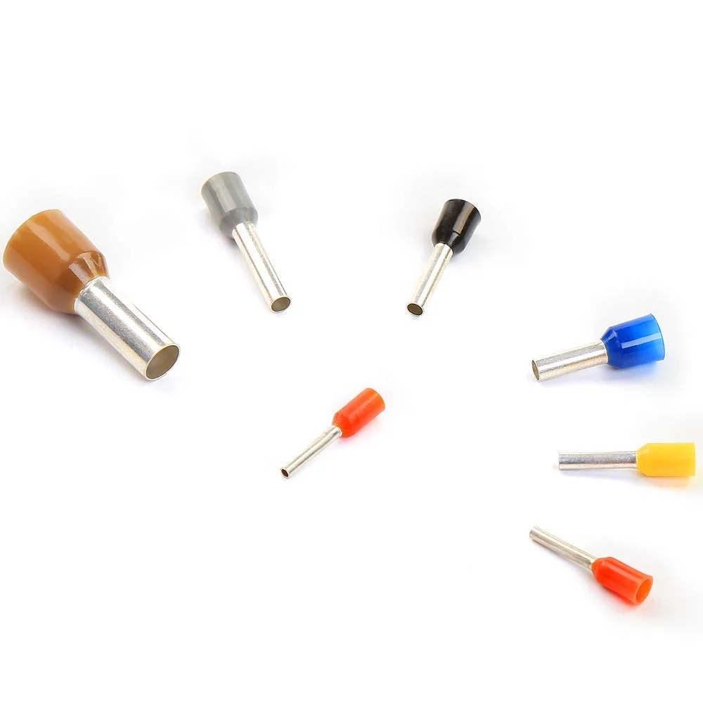 Nylon Pre-Insulated Eyelet Crimp Connector Cord End Ferrule Terminals