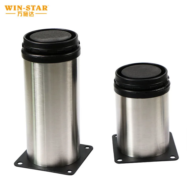 WINSTAR Adjustable Couch legs Metal Furniture Hardware sofa legs  Accessories bed foot TV cabinet feet  sofa leg