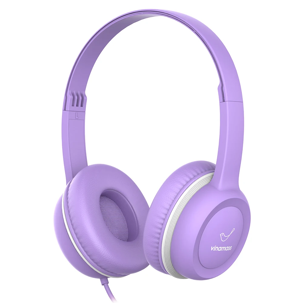 Hot selling 3.5mm 85db Wired Headset Folding Headphones Game Learning Wired Headset for Students