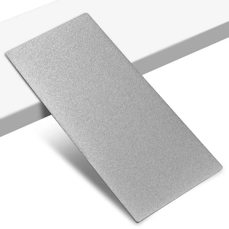 175mm Diamond square Grinding Plate Knife Sharpening Stone Gemstone Electroplated Whetstone