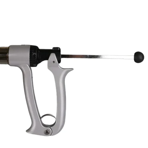 High Quality Dosing Adjustable Poultry Veterinary Pistol Continuous Syringe For Cattle Sheep