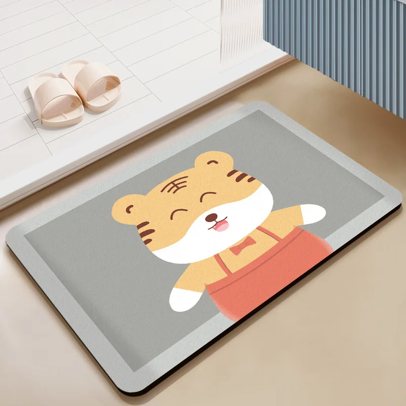 Мультяшный водопоглощающий коврик для