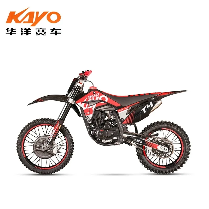 KAYO T4 gas engine 300CC enduro motocross off-road motorcycles air cooled 4 stroke dirt bike 300cc for adults