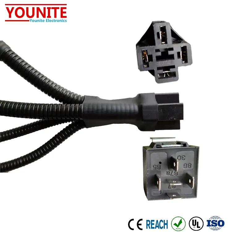 5 pin automotive relay wire harness relay wire harness