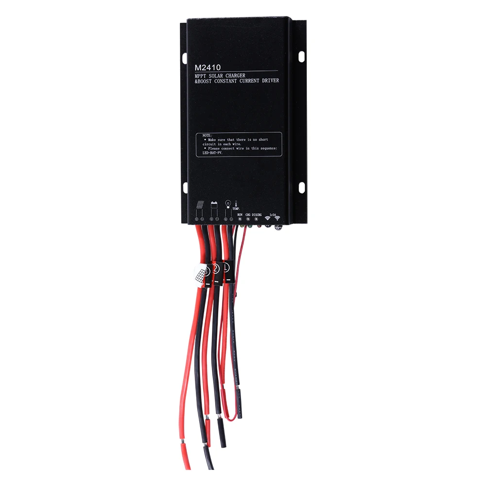 depower Waterproof 12V/24V 10A M2410 MPPT Solar Charge Controller for Solar Street Light LED driver