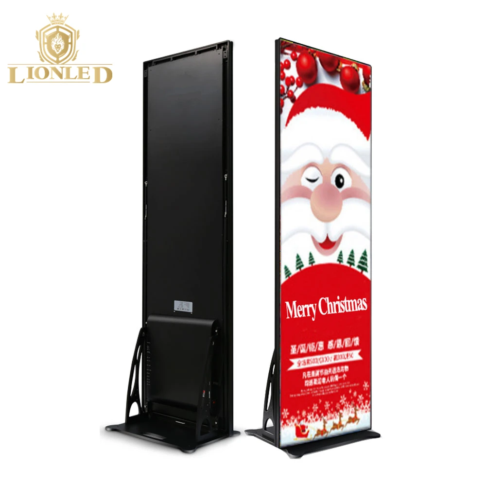 Lionled простой контроль COB P1.25 цифровой светодиодный плакат для торгового центра/кинотеатра