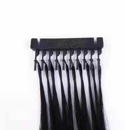 6d hair extensions machine  Quad Weft mini tape in real human hair extensions