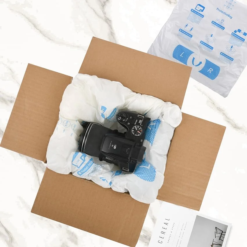 Protective cushions foam packaging Convenient,Portable, Custom Protection and expanding foam bags for shipping