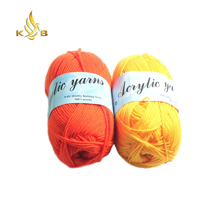 100% acrylic yarn 2/32 with comfortable feeling