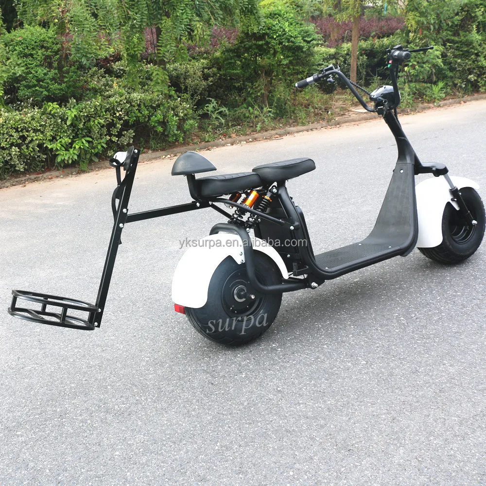 Двухместные электрические скутеры citycoco для взрослых 1500 Вт 2000 60 в 12 Ач/20 Ач с толстыми шинами Электрический скутер гольфа