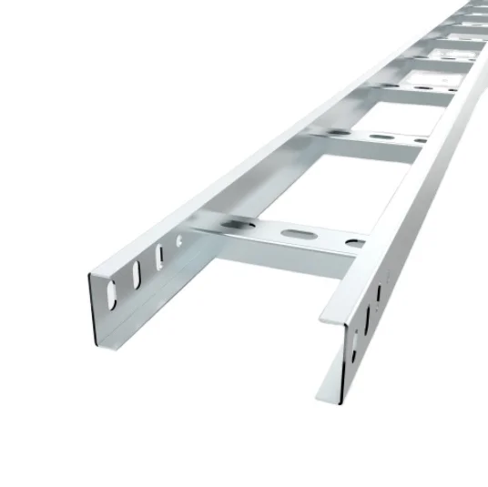 Стальные металлические кабельные лотки, горячая Распродажа, HDG Кабельный Лоток типа лестницы, сверхпрочная горячеоцинкованная кабельная лестница для улицы