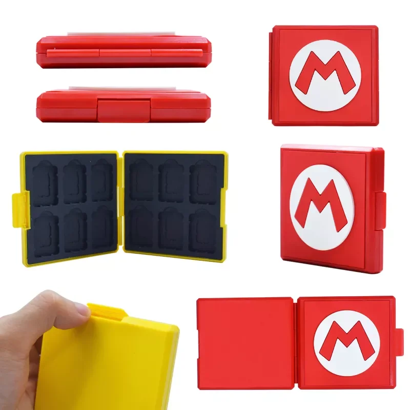 Portable Game Card Storage Case for Nintendo Switch Holder Shell Box with 12 Slots NS OLED