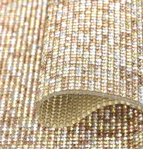  Оптовая продажа 24*40 см bling клей не требуют горячей фиксации с украшением в виде кристаллов со стразами бриллиантового колье