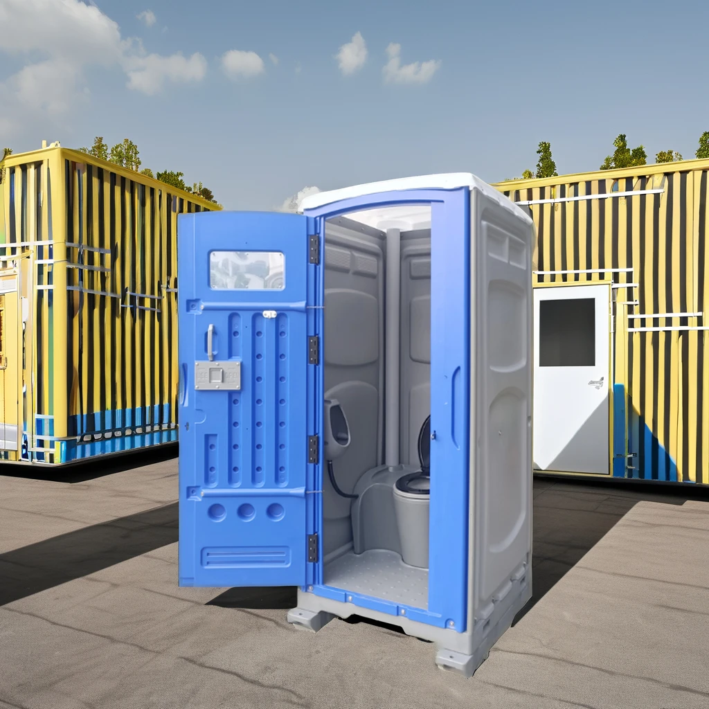 HDPE Plastic Mobile Flushing Porta Potty