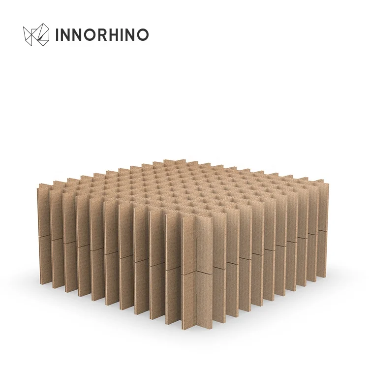 Оптовая продажа с фабрики Малый продукт нагрузка гофрированный картон 144 ячеек картонная коробка делитель INNORHINO
