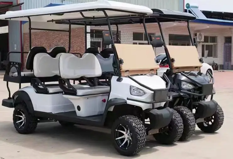 4 кВт 48V150AH 12-дюймовые внедорожные шины с электроприводом оптовая продажа гольф-кары