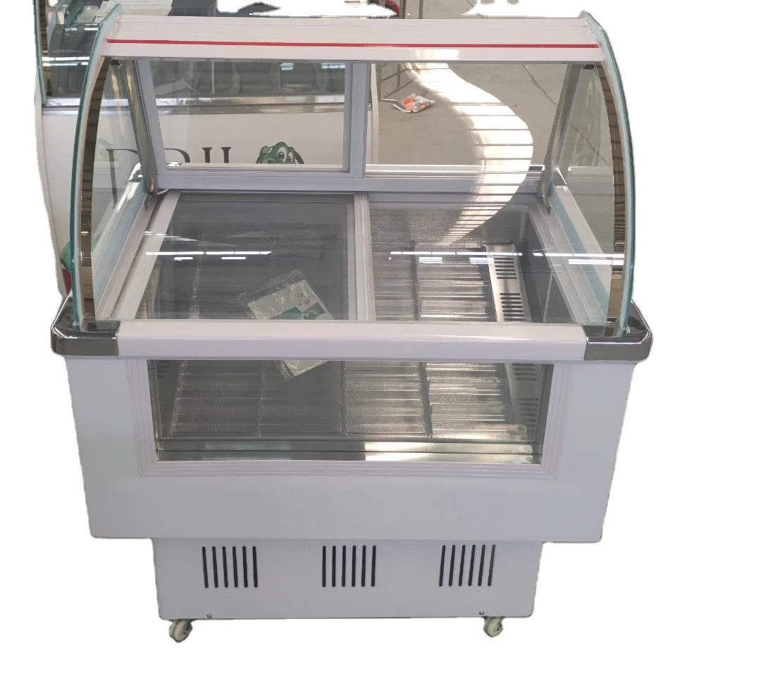 Hot sale  Ice Cream Display freezer  ice cream cake display freezer machine  display freezer gelato showcase