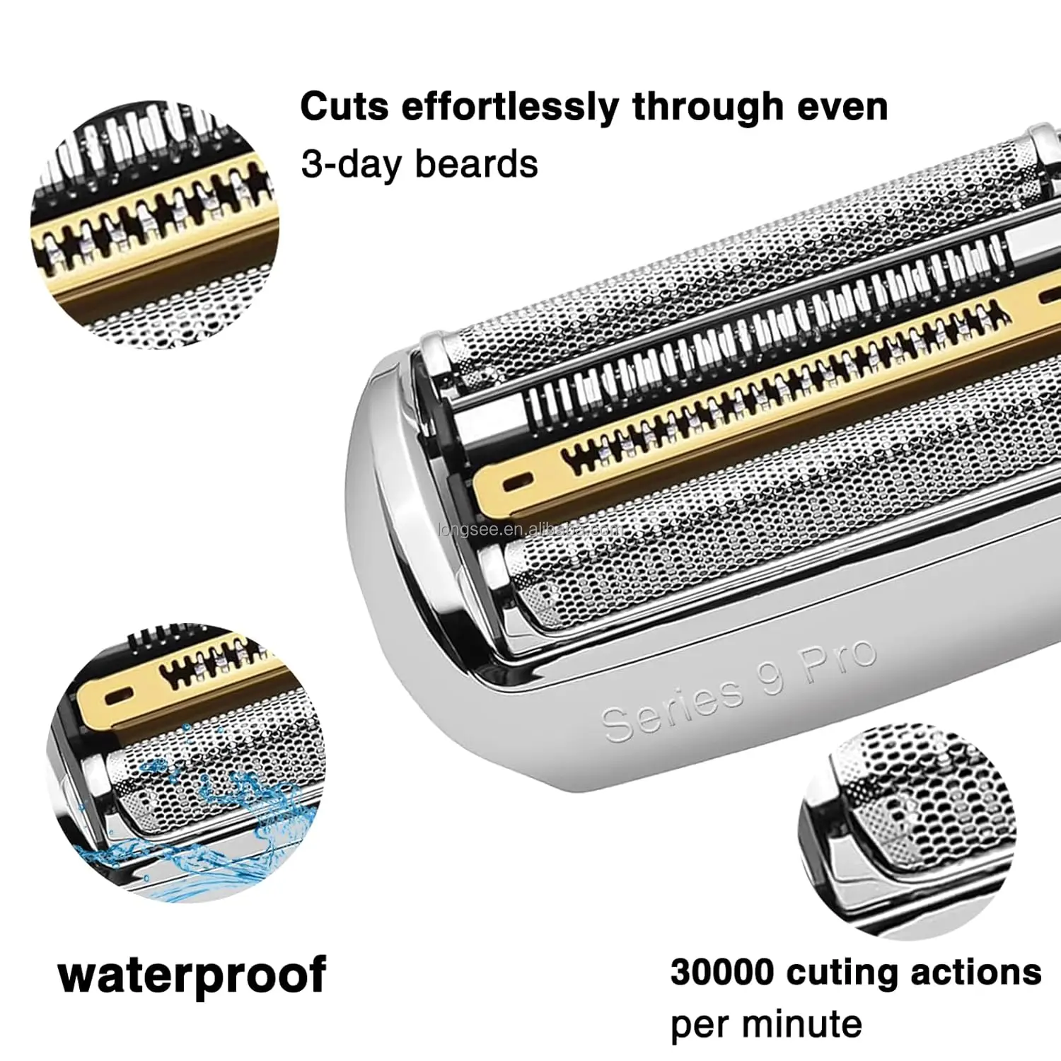 94M Series 9 New Generation Shaver Electric Razor Head Parts Foil&Cutter Replacement Cassette blade Head Fit for Braun Series 9