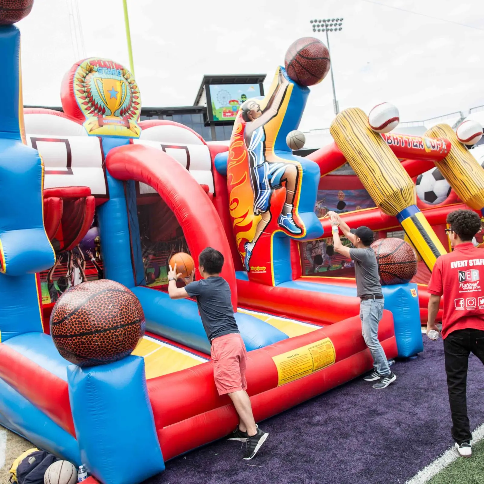 High Quality Outdoor Sport Games For Kids Sport Game Toys Inflatable Sports Games