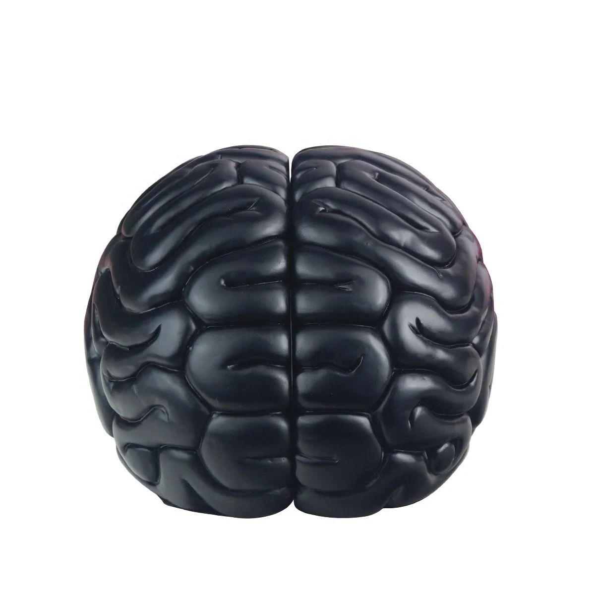 jinhuoba Bookends, Brain Decor Bookend Supports for Heavy Books, Home Decor Suitable for Office,